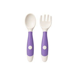 Set de Cubiertos Combinado lila