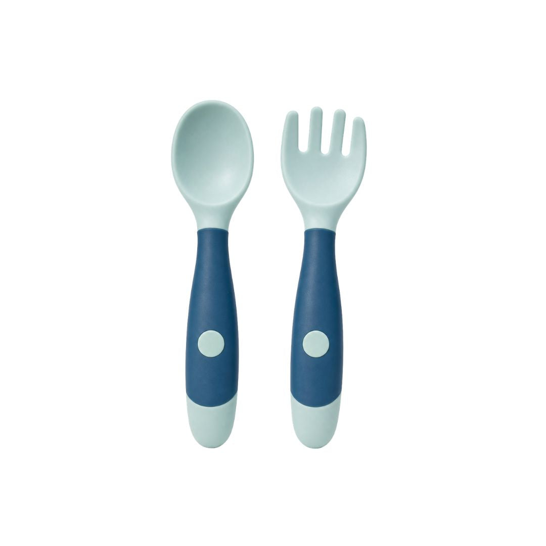 Set de Cubiertos Combinado turquesa