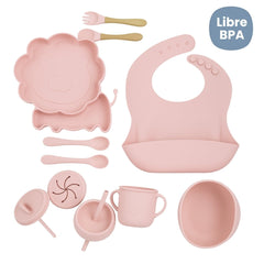 Set de Vajilla Silicona Alimentación León