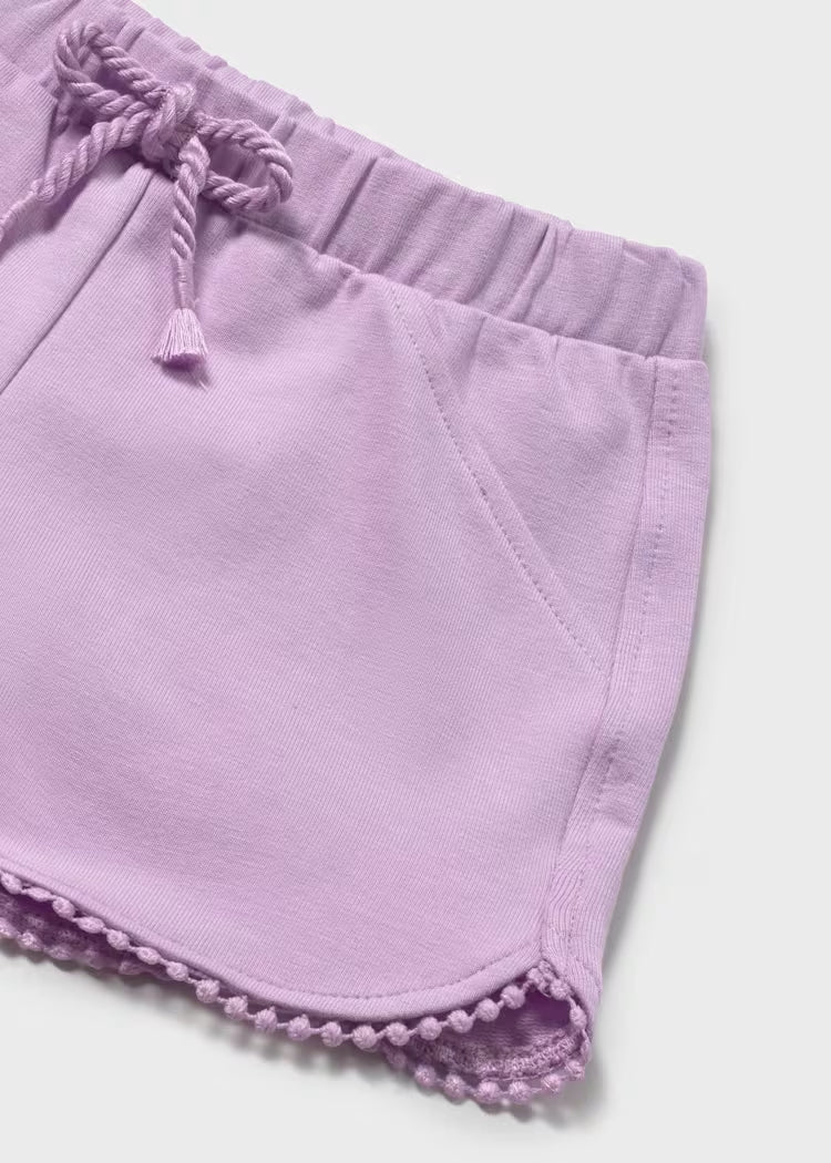 Short Básico Chándal Lila Mayoral detalle