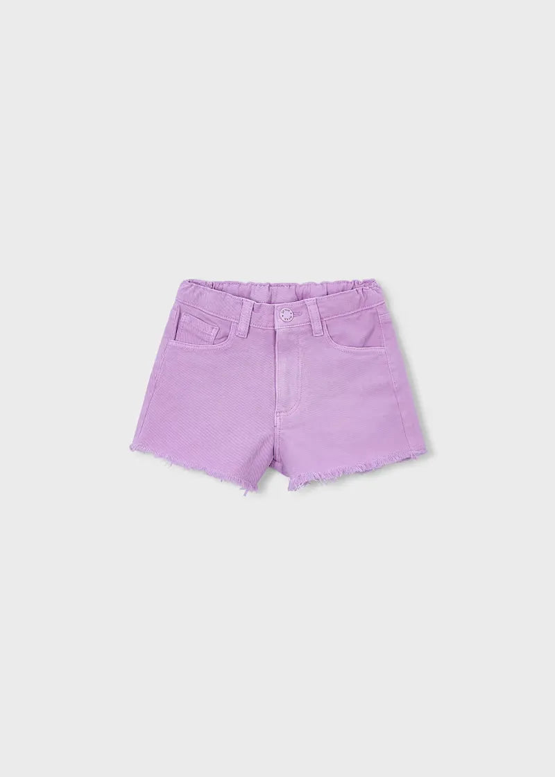 Short Denim Lila Niña Mayoral