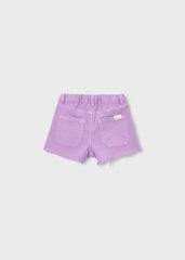 Short Denim Lila Niña Mayoral diseño