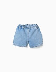 Short Resorte Bolsillos Denim Claro Zippy diseño