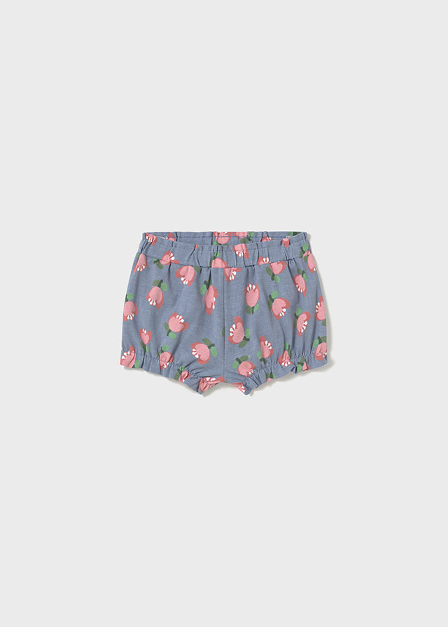 Shorts Tulipanes Azul Mayoral