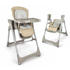 Silla Comedor 2 En 1 Switch Gris Bebesit