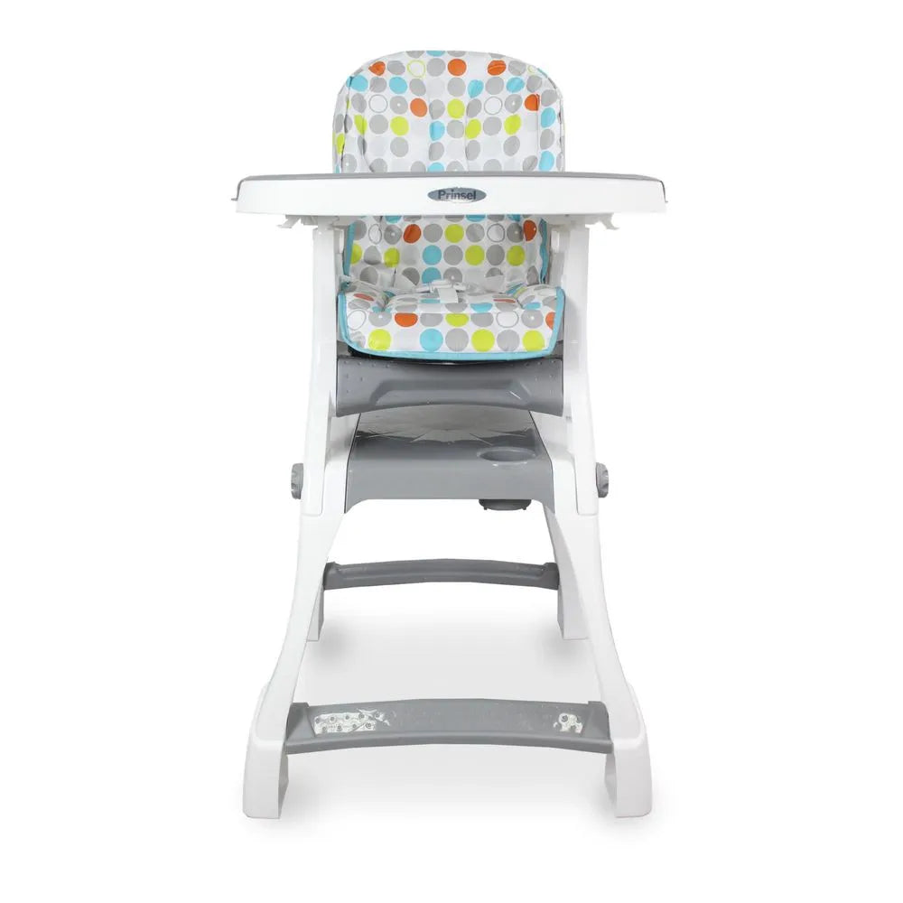 Silla Comedor Bebe Kinder City 2 en 1 Gris Diseño