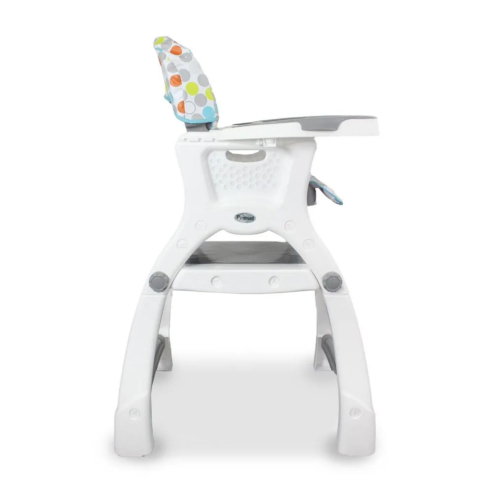 Silla Comedor Bebe Kinder City 2 en 1 Gris