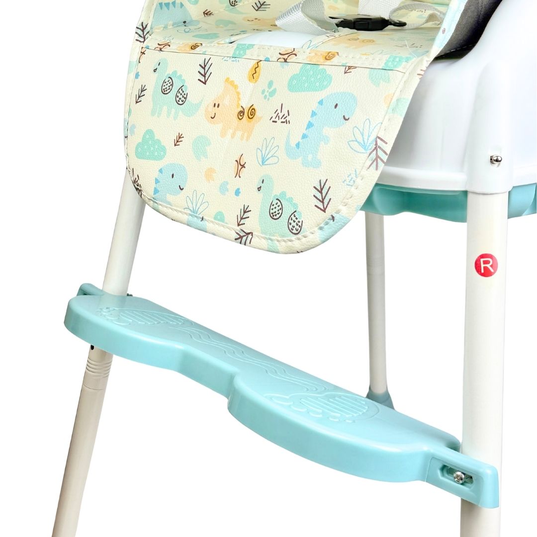 Silla Comedor Shine 4 en 1 Verde Ebaby® Pies