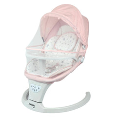 Silla Mecedora Electrica Con Bandeja Rosa