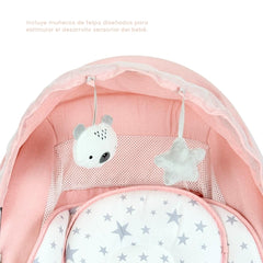 Silla Mecedora Electrica Con Bandeja Rosa Diseño