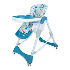 Silla Comedor 6 Niveles Lori Azul Dinosaurios Ebaby