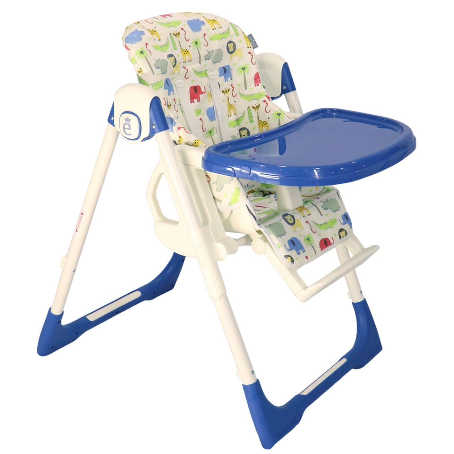 Silla Comedor 6 Niveles Nelly Azul Ebaby