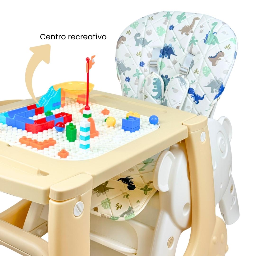 Silla Comedor 2 en 1 Baby Shower Beige Recreativa