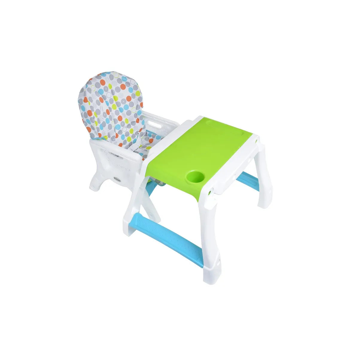Silla Comedor Bebe Kinder City 2 en 1 Gris