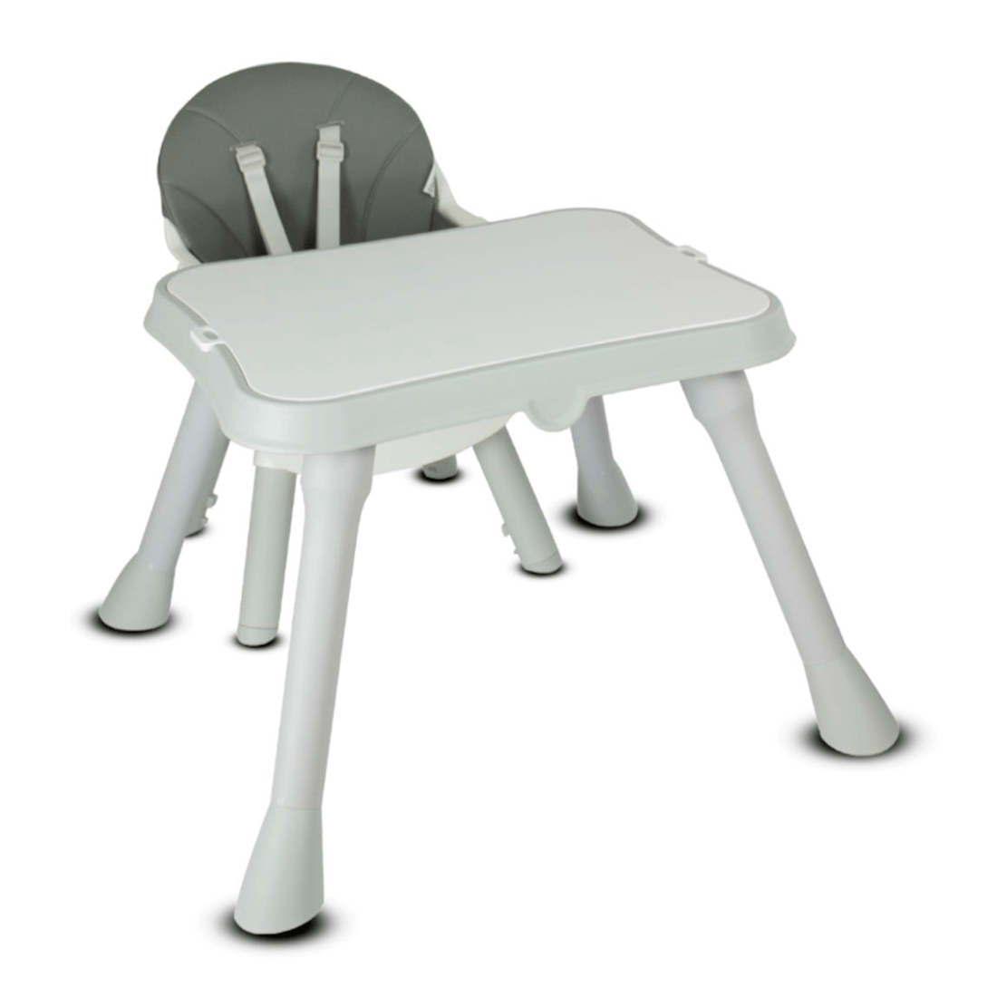 Silla Comedor Escritorio 3 en 1 Fussion Gris Bebesit mesaa