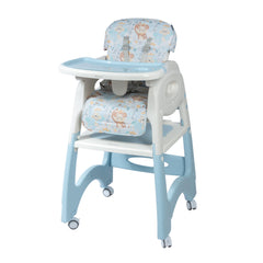 Silla Comedor Escritorio Lara Celeste Monos Ebaby