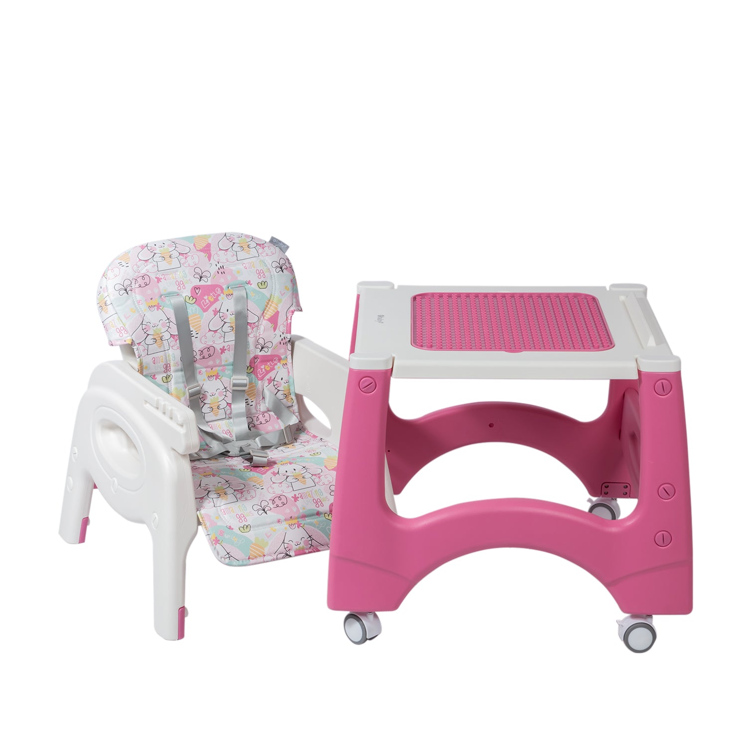 Silla Comedor Escritorio Lara Rosa Conejos Ebaby