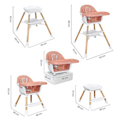 Silla Comedor Executive Rosa Priori medidas