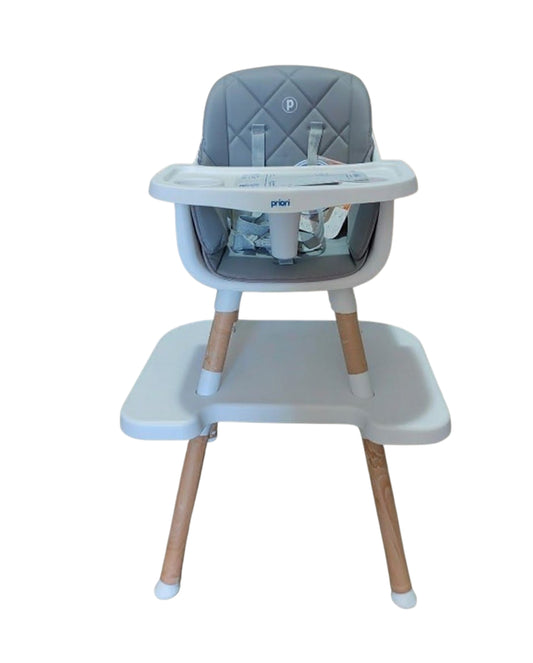 Silla Comedor Mila 6 en 1 Gris Priori