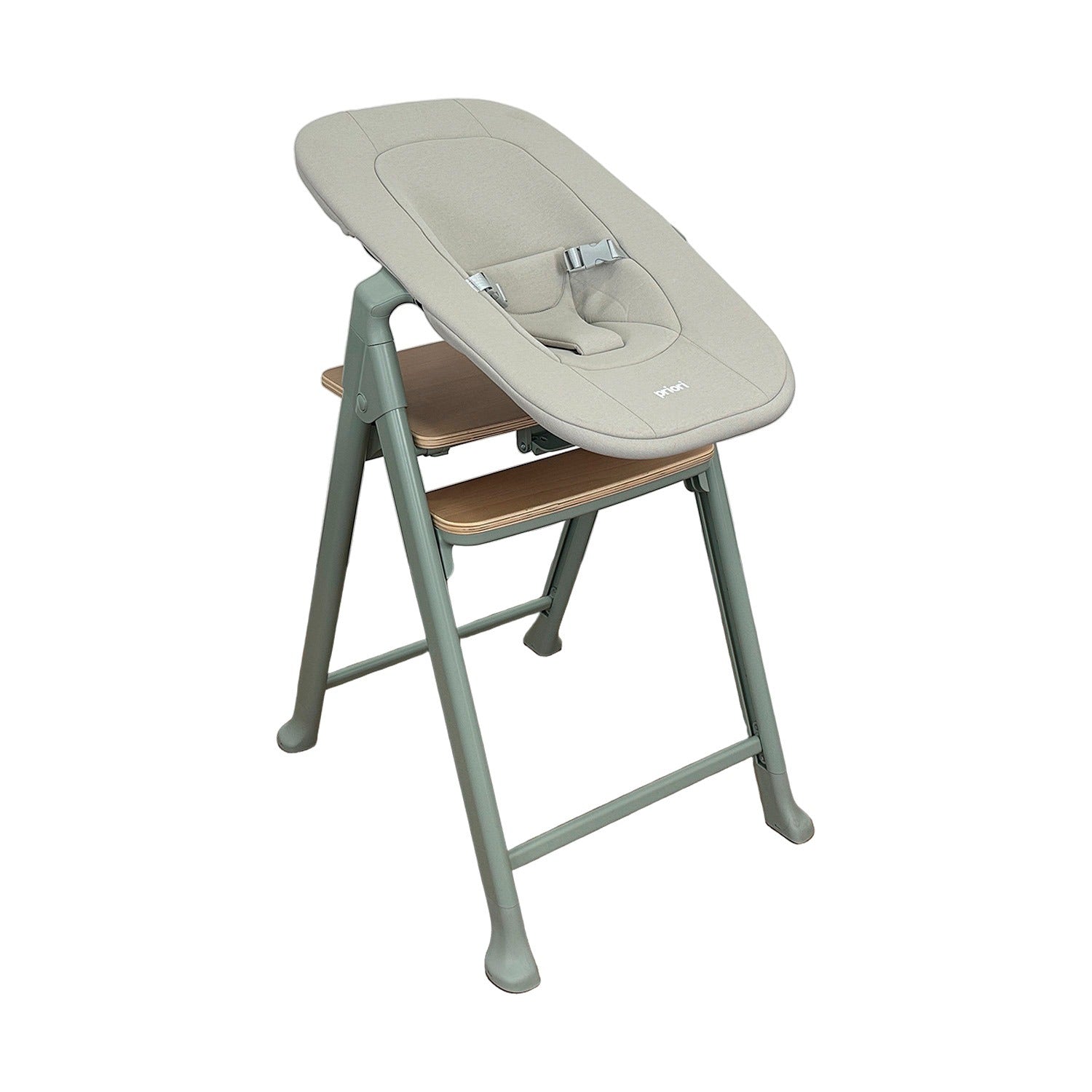 Silla Comedor Multifuncional con bouncer Icon Verde uso 2