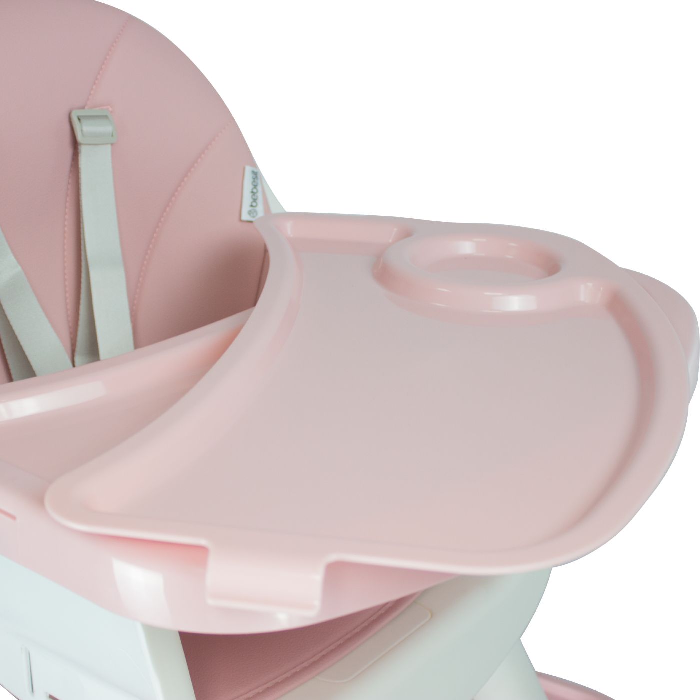 Silla Comedor Para Bebé 3 en 1 Fussion Rosa Bebesit bandeja 