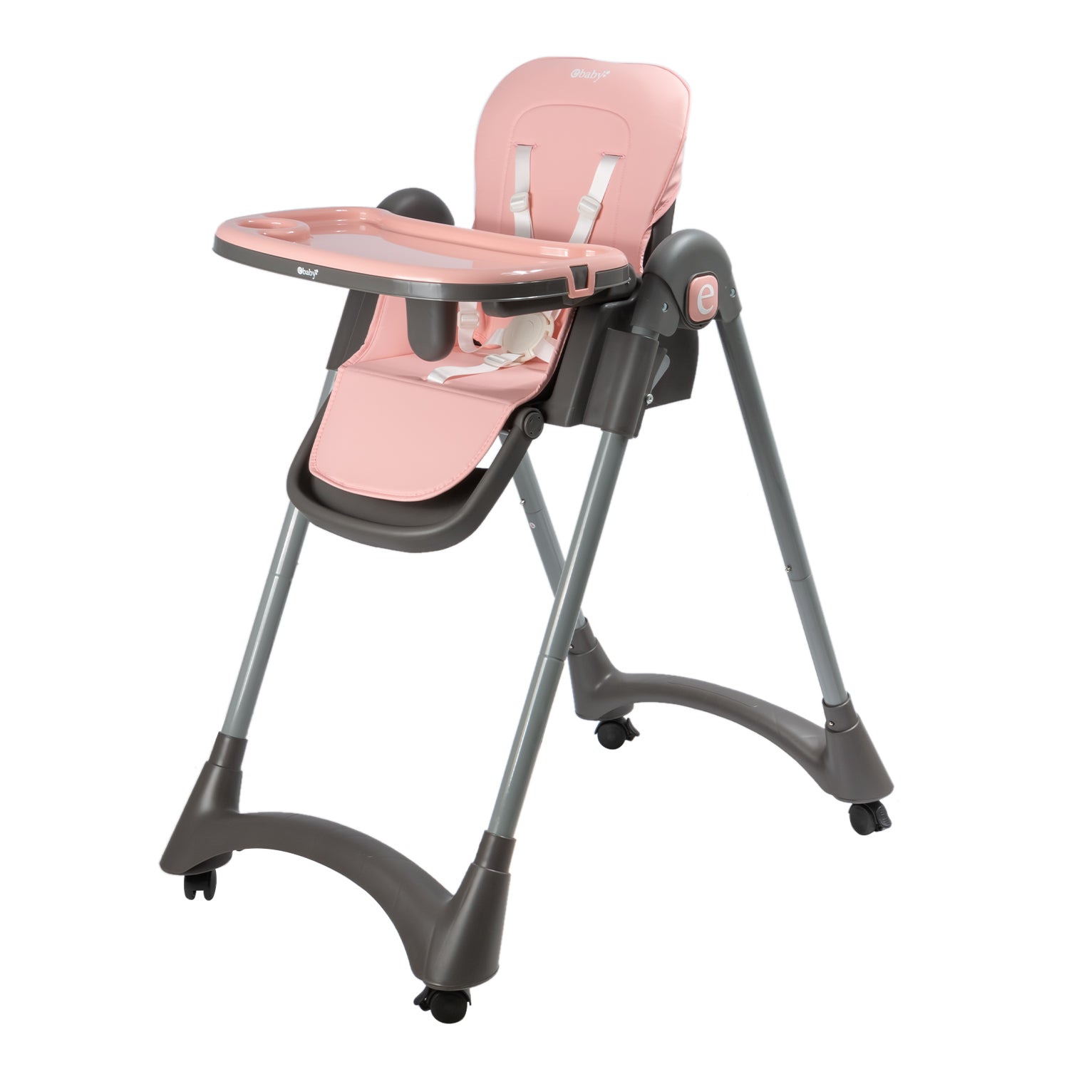 Silla Comedor Plegable Leia Rosa Ebaby