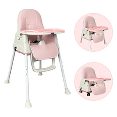 Silla Comedor Zoe Rosa Happy Baby