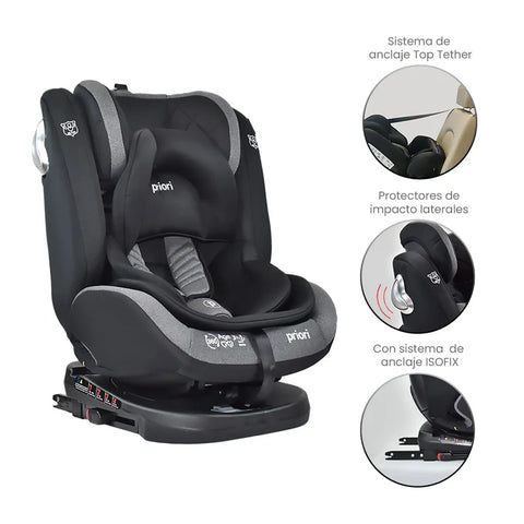 Silla De Carro First Plus Priori Negro
