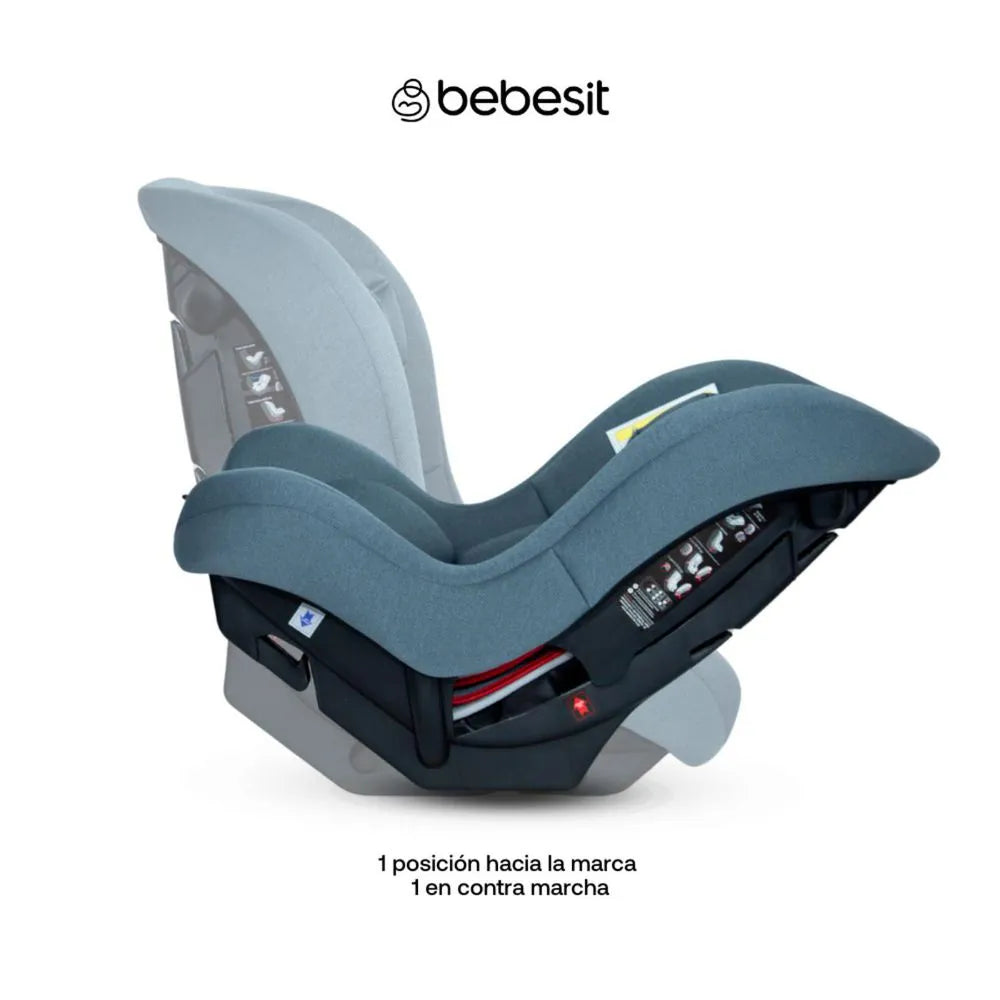 Silla De Carro Rally Gris Bebesit posicion