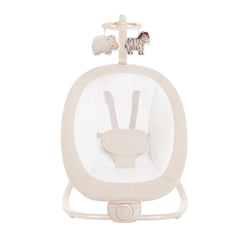 Silla Eléctrica Mecedora y Columpio Zebra Beige