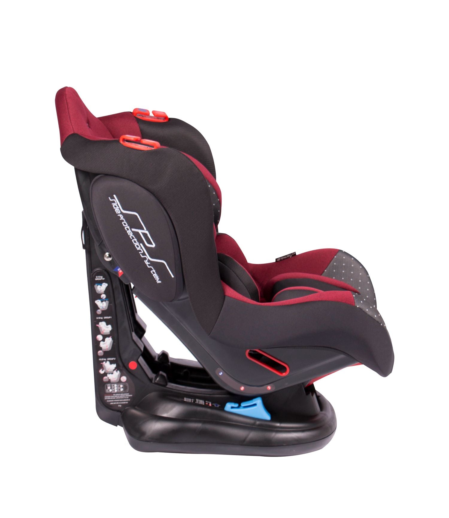 Silla de Carro Conetta Rojo Ebaby PERFIL