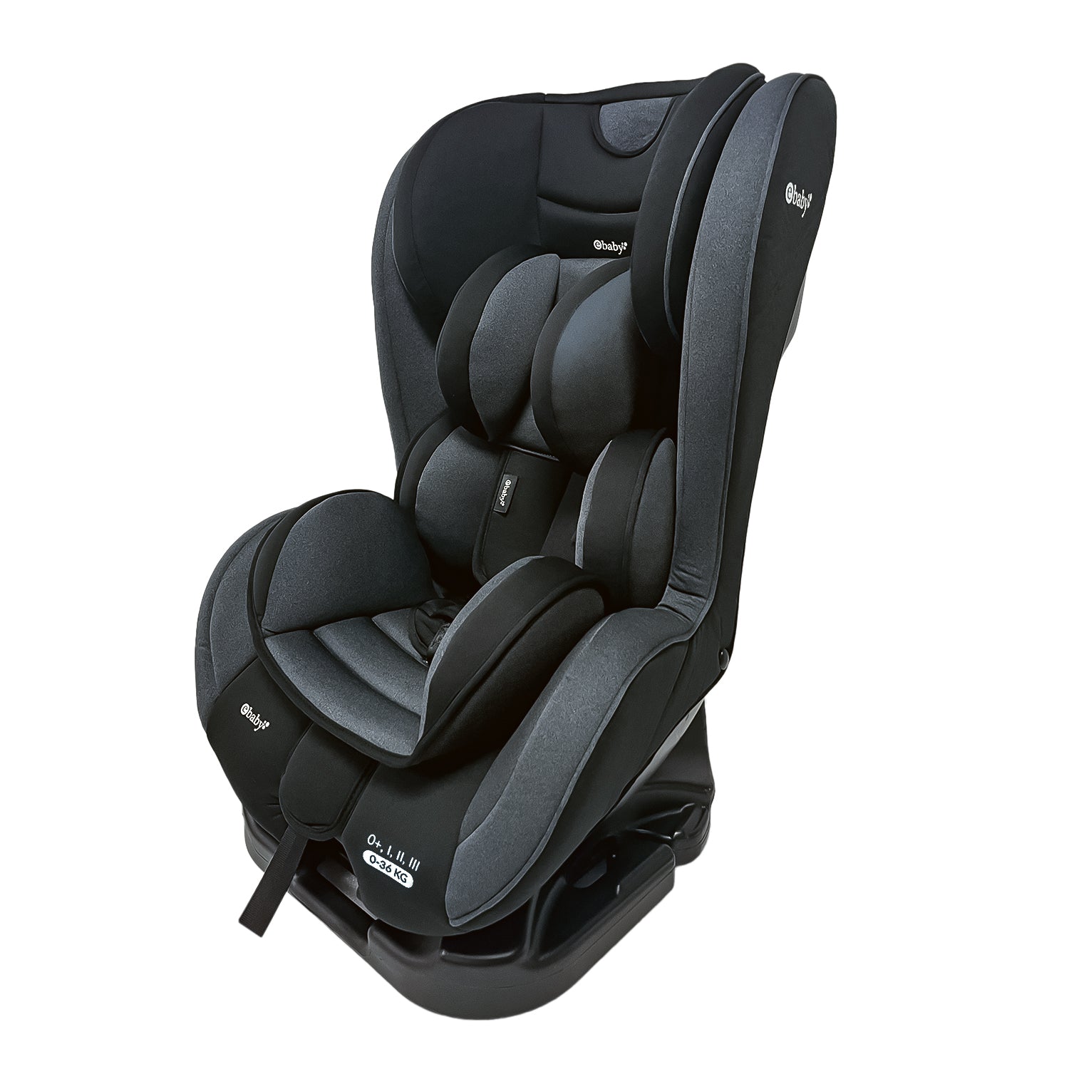 Silla de Carro Dynamo Gris Oscuro Ebaby