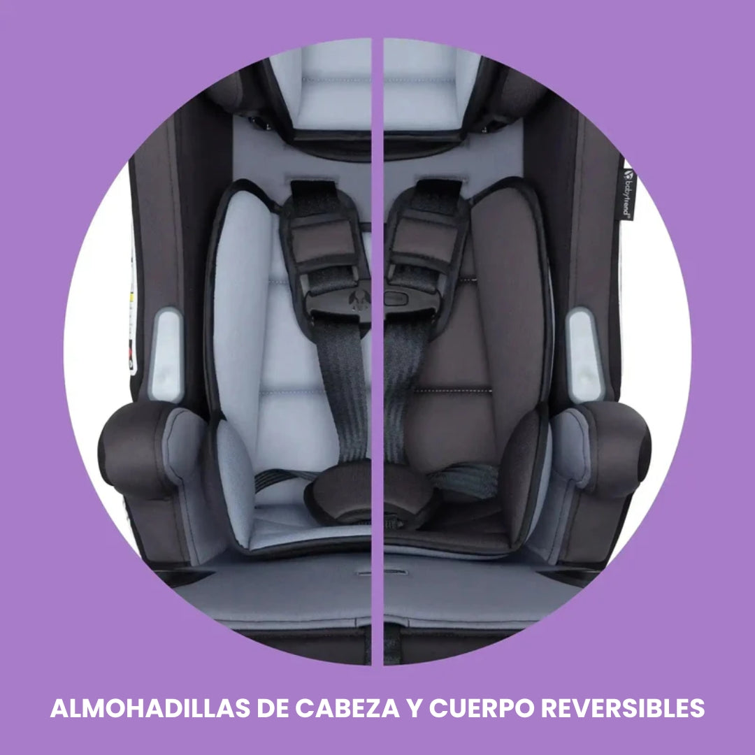 baby trend silla de carro Silla de Carro Hybrid SL 3 En 1 Gris Baby Trend