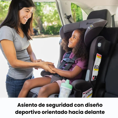 Silla de Carro Hybrid SL 3 En 1 Gris Baby Trend Seguridad