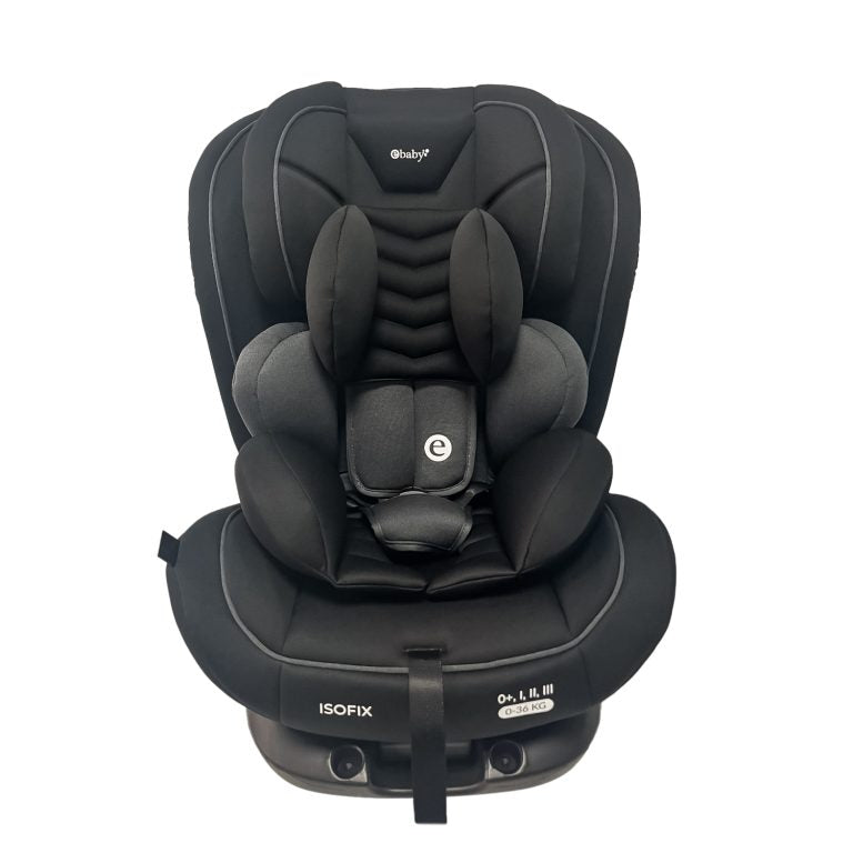 Silla de Carro Isofix Finn Gris Oscuro Ebaby