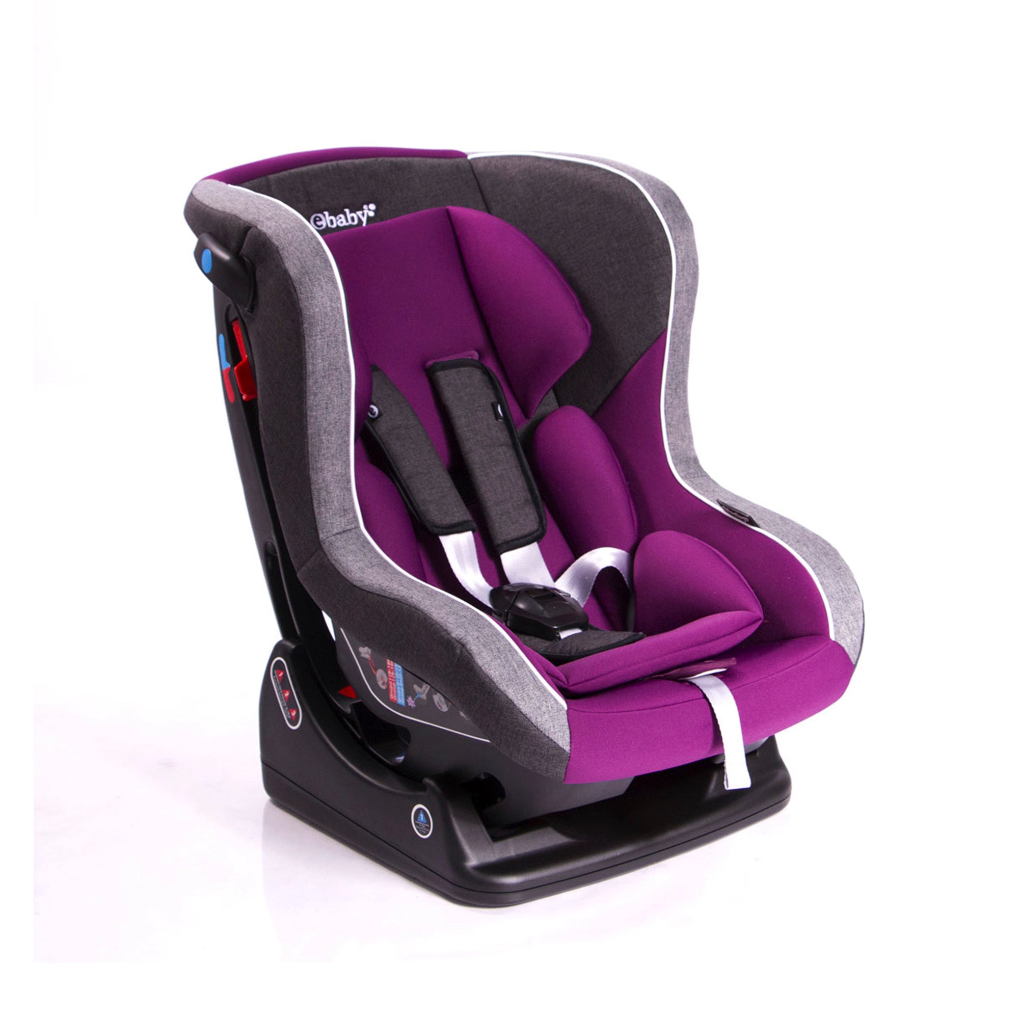 Silla de Carro Khole Morado Ebaby DETALLES
