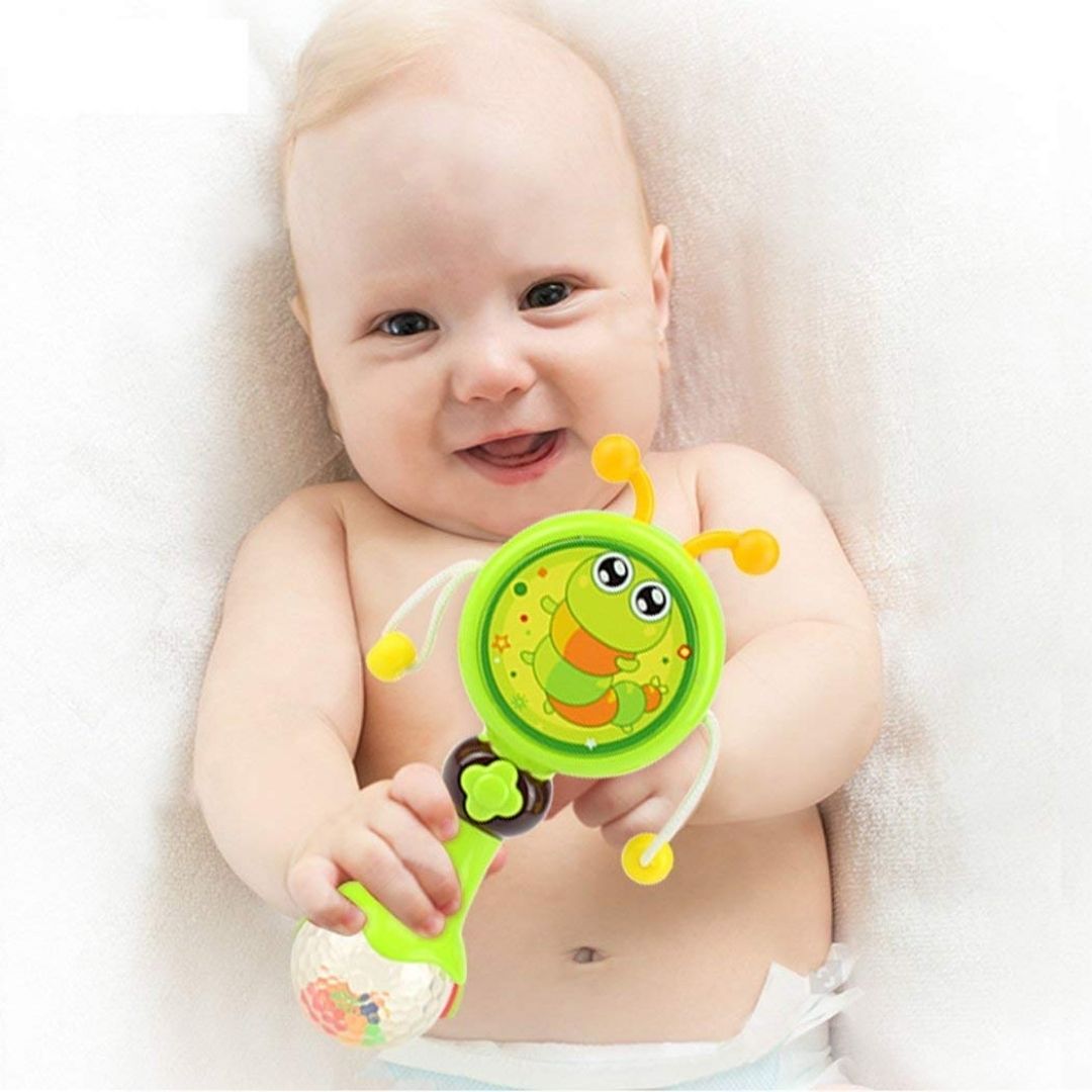 Sonajero Pandereta Estimulación Animales Modelo