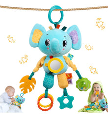 Sonajero Peluche Estimulación Rasca encías elefante