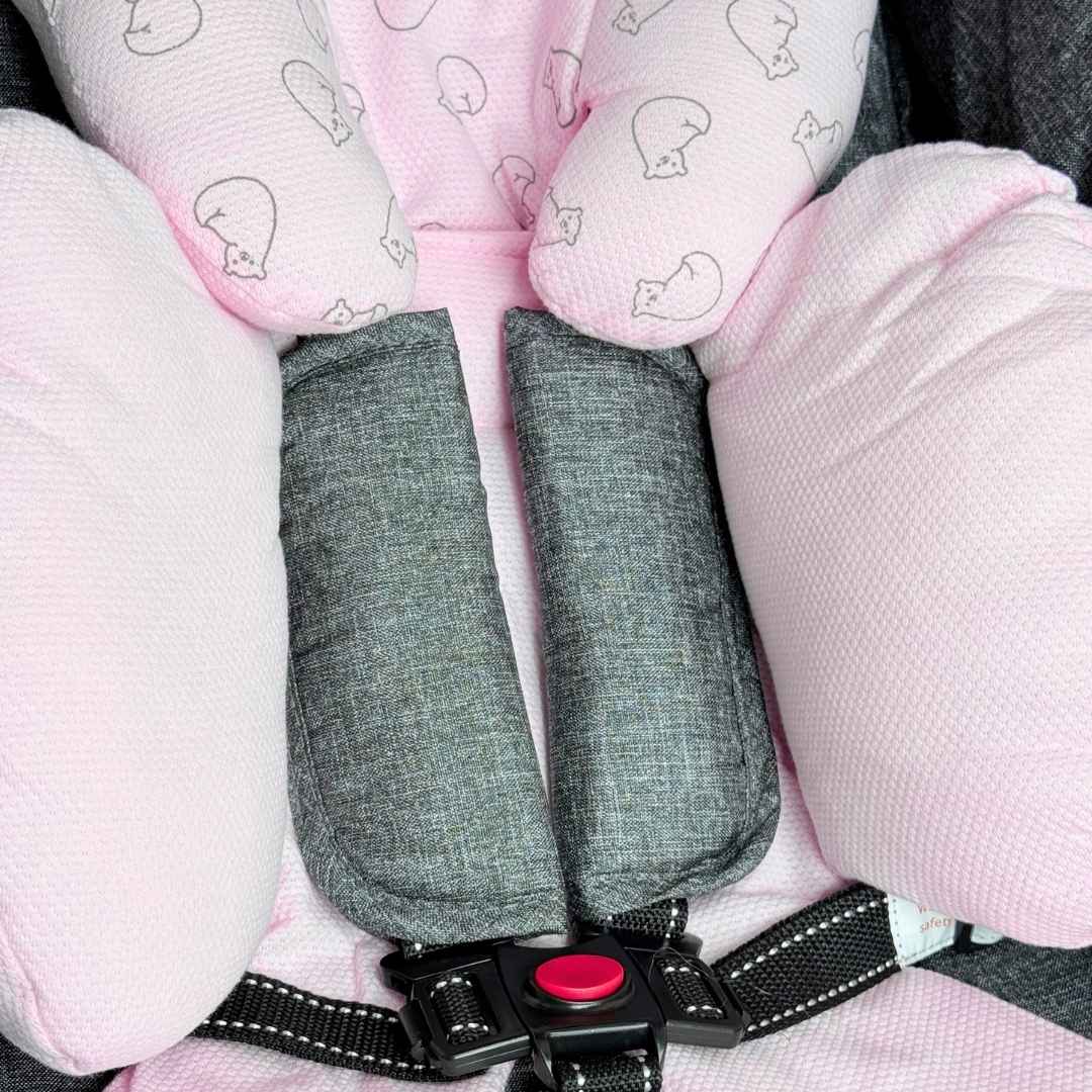 Soporte Estabilizador Para Coche De Bebé Nube Luna Pink