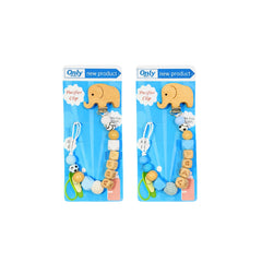 Sujetador De Chupo Madera Baby Color Surtido elefante