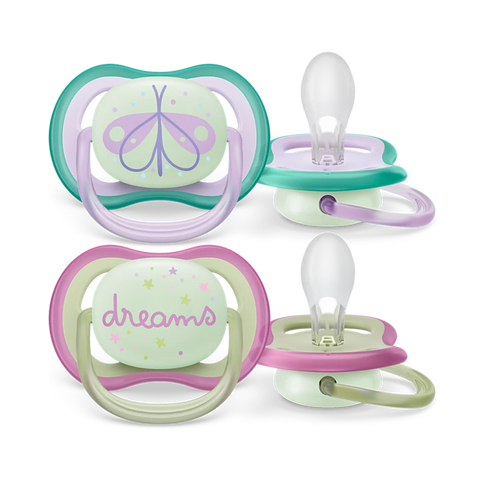 Set 2 Chupo Entretenedor Ultra Air Night Time Dreams 0-6m