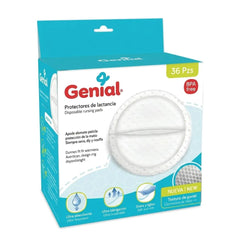 Protector Almohadilla de Lactancia 36 Piezas Genial®