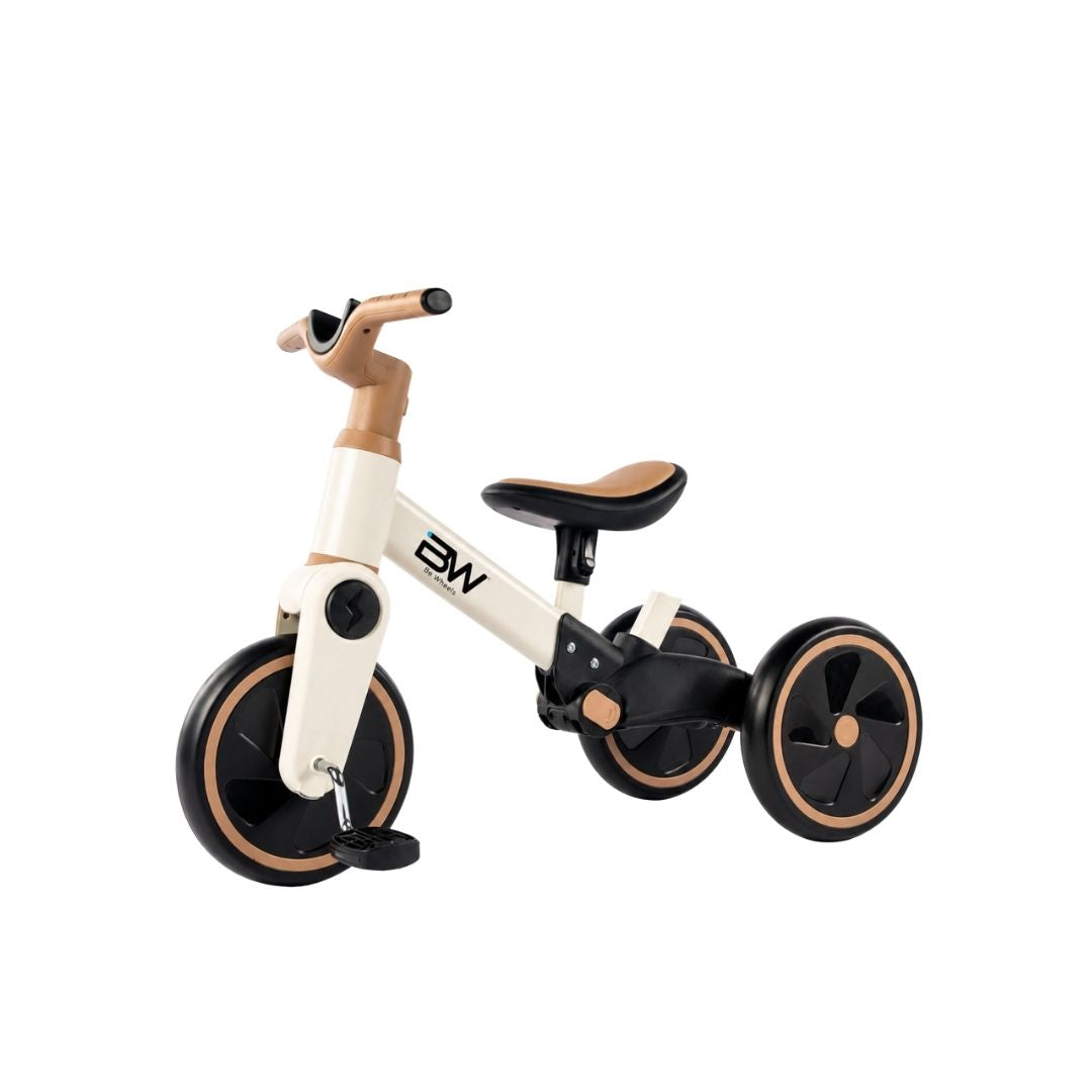 Balance Bike 3 En 1 Forza Blanco Con Push diseño