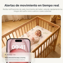 Cámara Monitor de Vídeo 360 Bebé Momcozy app