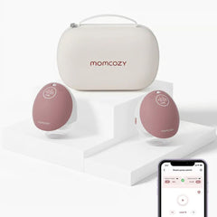 Extractor Doblé Eléctrico de Leche Manos Libres M9 Momcozy app
