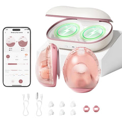 Extractor Doblé Eléctrico de Leche Manos Libres Air One Momcozy