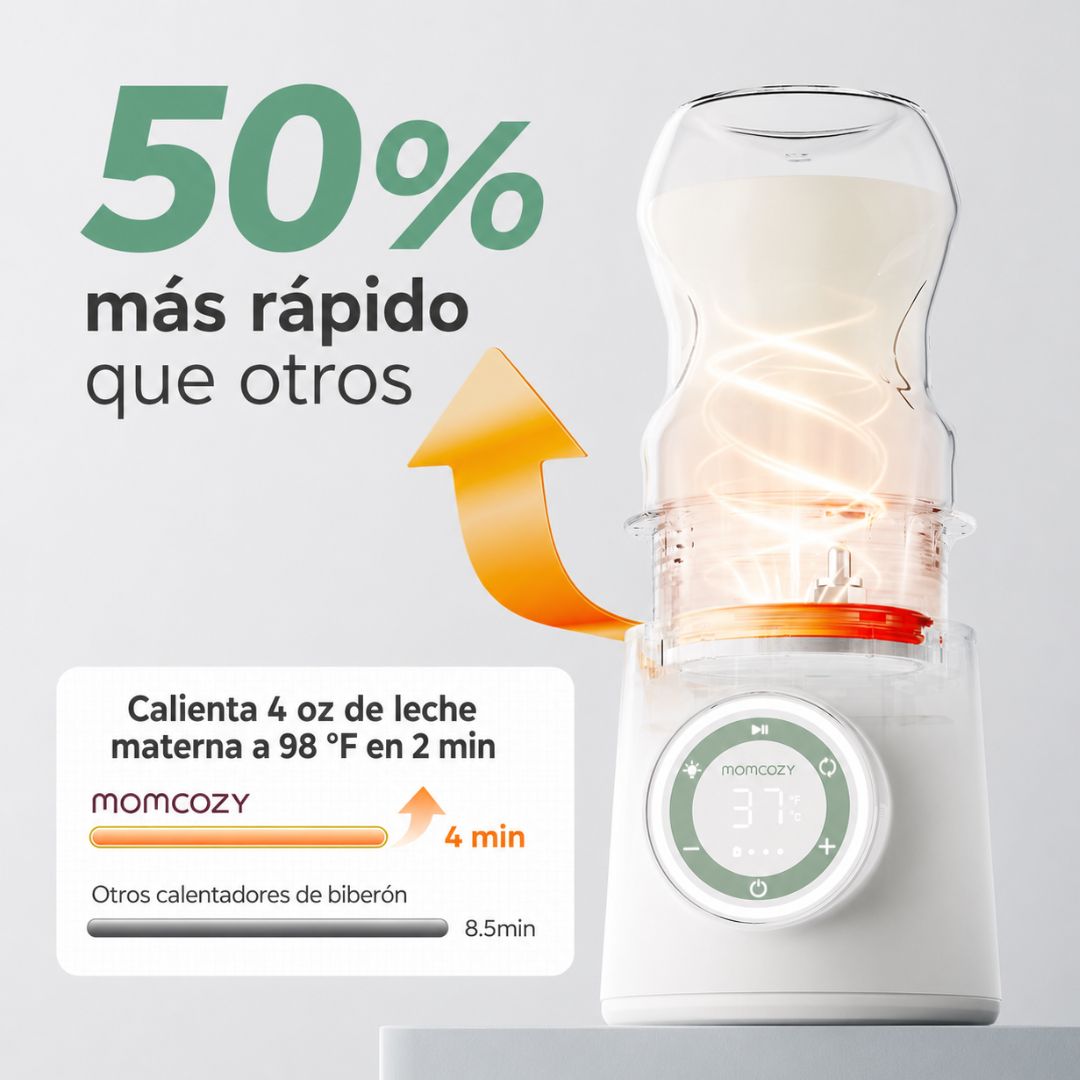 Calentador De Biberones Portatil Momcozy  uso rápido 