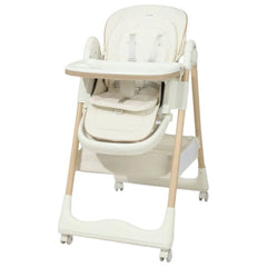Silla Comedor Multifuncional Basil Kidilo Blanco