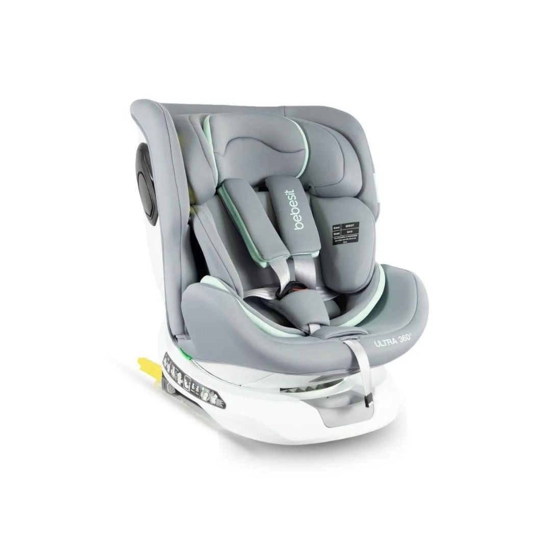Silla De Carro Ultra 360 Isofix Premium Gris