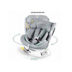 Silla De Carro Ultra 360 Isofix Premium Gris Giro